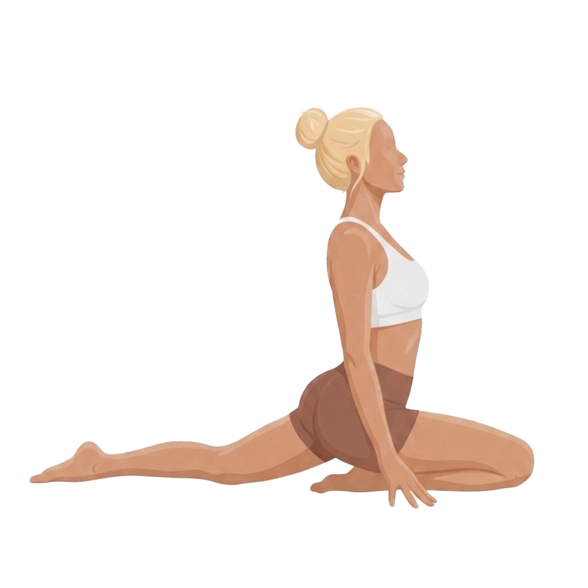 Illustration à venir — posture de l'arbre (Vrksasana)